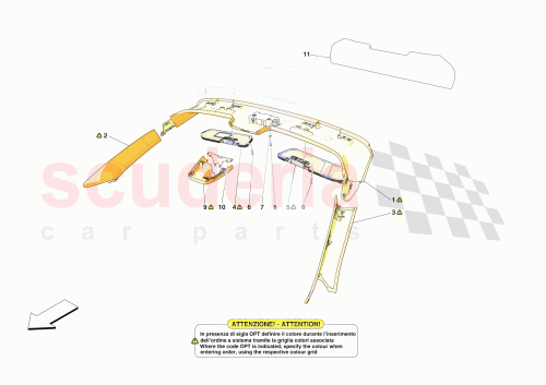 Part Diagram for Ferrari 000879640