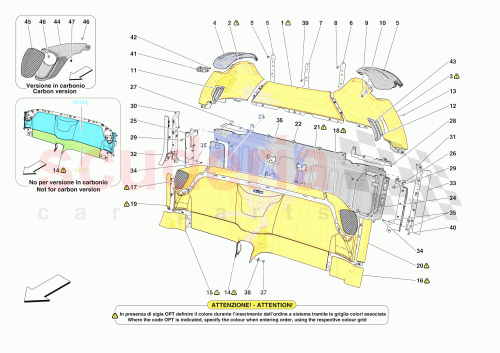 Part Diagram for Ferrari 70007410