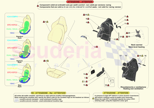 Part Diagram for Ferrari 897785