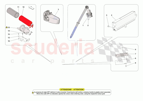Part Diagram for Ferrari 810370