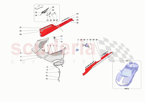 Part Diagram for Ferrari 953547