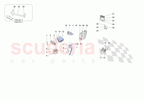 Part Diagram for Ferrari 940575