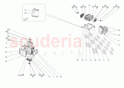 Part Diagram for Ferrari 979807
