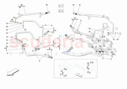 Part Diagram for Ferrari 985624