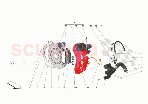 Part Diagram for Ferrari 867134