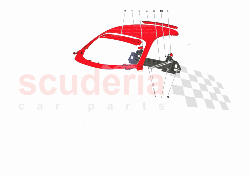 Part Diagram for Ferrari 872868