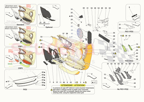 Part Diagram for Ferrari 967623