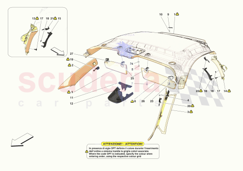 Part Diagram for Ferrari 798988