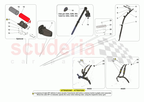 Part Diagram for Ferrari 876110