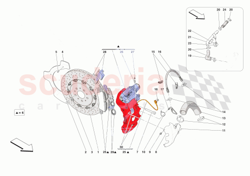 Part Diagram for Ferrari 944557