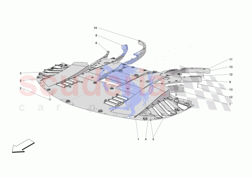 Part Diagram for Ferrari 000948110