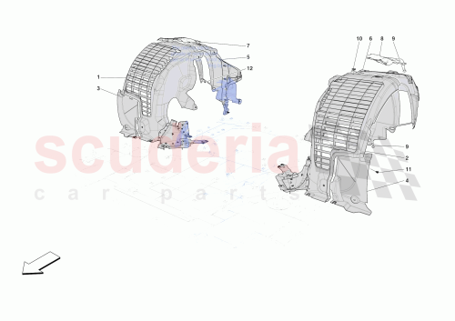 Part Diagram for Ferrari 903800