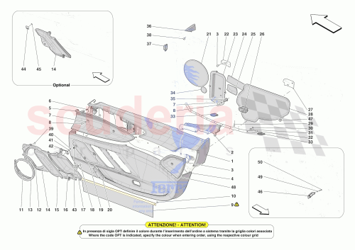 Part Diagram for Ferrari 000914530