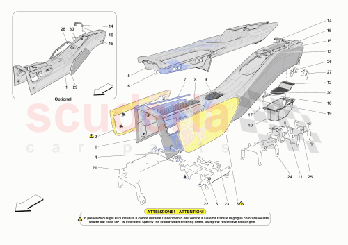 Part Diagram for Ferrari 949044