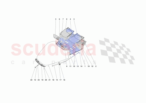 Part Diagram for Ferrari 898903
