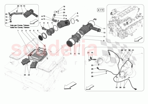 Part Diagram for Ferrari 000206739