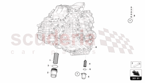 Part Diagram for Lamborghini 47B325060A