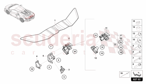 Part Diagram for Lamborghini 47B901120C