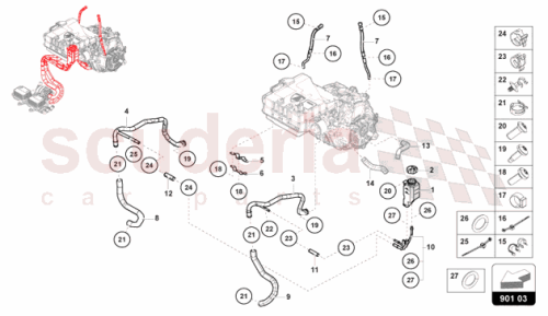 Part Diagram for Lamborghini 0EQ901229