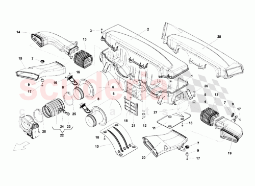 Part Diagram for Lamborghini 420133360C