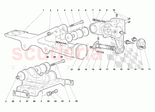 Part Diagram for Lamborghini 004131478