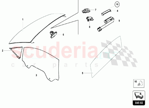 Part Diagram for Lamborghini 4F0035720B