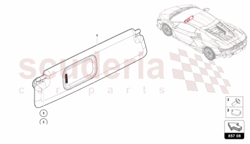 Part Diagram for Lamborghini 4LA898525AXF1