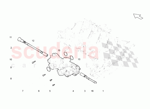 Part Diagram for Lamborghini N9081240