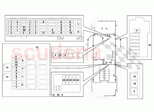 Part Diagram for Lamborghini 407973503