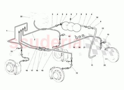Part Diagram for Lamborghini 400971848