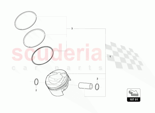 Part Diagram for Lamborghini 07L107065AG