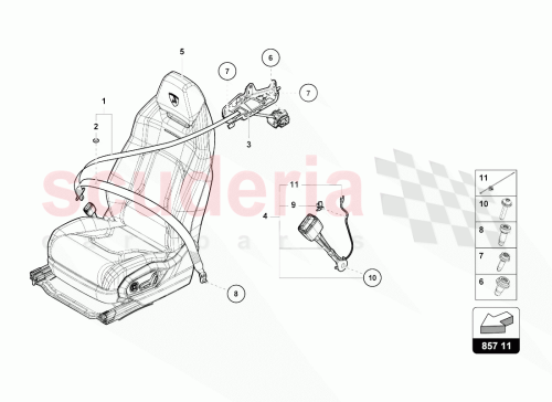 Part Diagram for Lamborghini N10659601