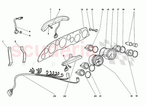 Part Diagram for Lamborghini 008400511