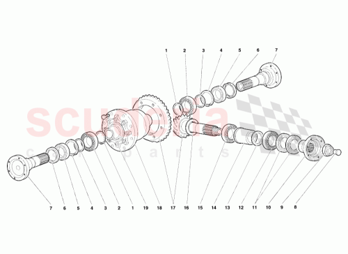 Part Diagram for Lamborghini 002434627
