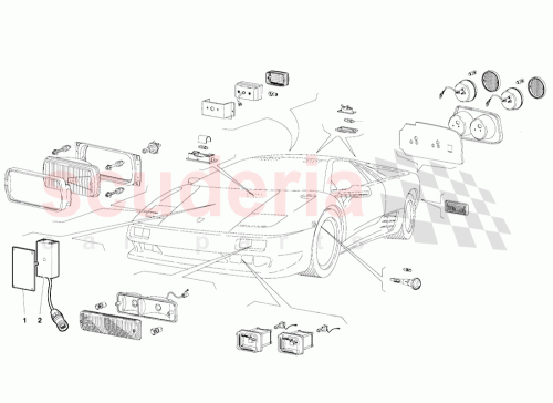 Part Diagram for Lamborghini 006031731