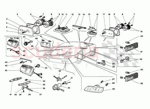 Part Diagram for Lamborghini 0063004650