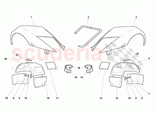 Part Diagram for Lamborghini 410821192