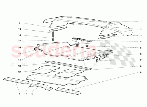 Part Diagram for Lamborghini 009490007