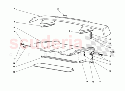 Part Diagram for Lamborghini 0077006554