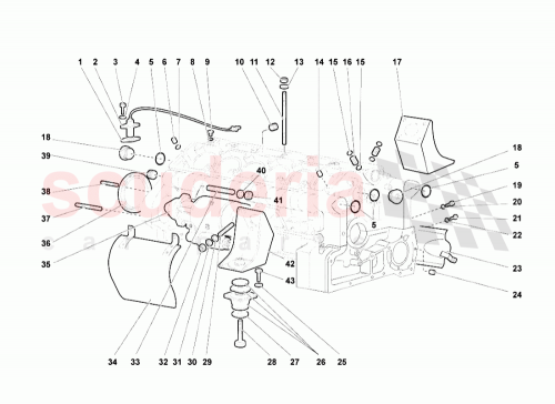 Part Diagram for Lamborghini 008603503