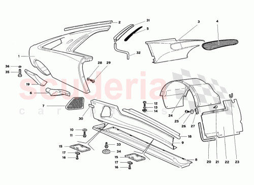 Part Diagram for Lamborghini 0066005204