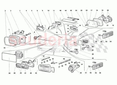 Part Diagram for Lamborghini 008100508