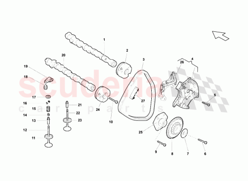Part Diagram for Lamborghini N90888502