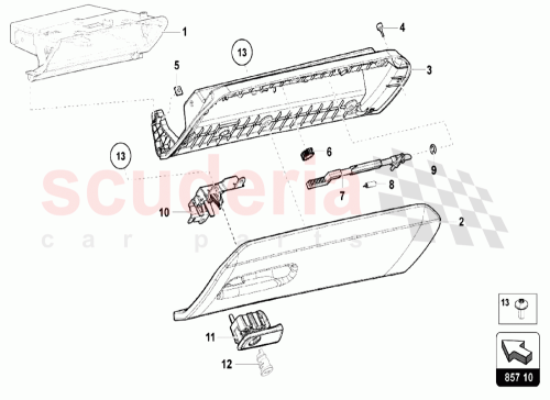 Part Diagram for Lamborghini 472858009