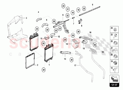 Part Diagram for Lamborghini 470121030