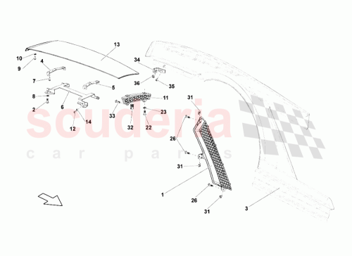 Part Diagram for Lamborghini 400810240A
