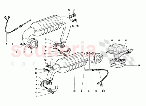 Part Diagram for Lamborghini 006035446