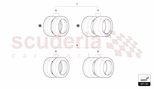 Part Diagram for Lamborghini 47B601301C