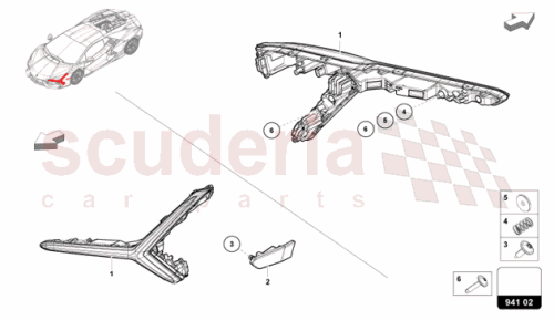 Part Diagram for Lamborghini 47B945120A