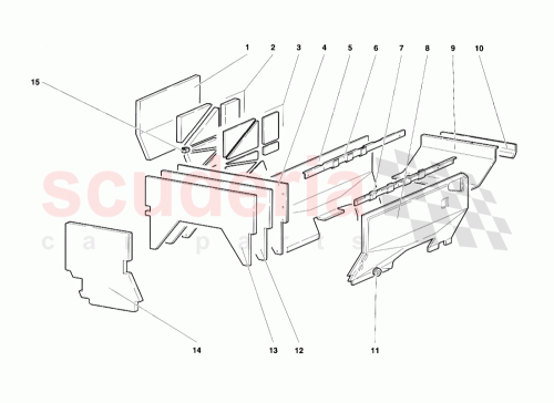 Part Diagram for Lamborghini 009455235